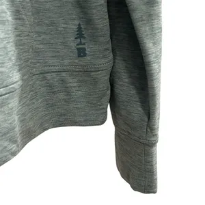 Bass Women's M Blue Green Pullover Hoodie Lightweight‎ Kangaroo Pocket thumbnail 6