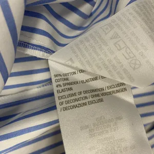 BEAUTIFUL by Lawrence Zarian Shirt Womens Medium Blue Stripe Pearl Button Top thumbnail 7