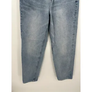 American Eagle AEO Baggy Light Wash Blue Denim Jeans Women's Size 2‎ Regular 2R thumbnail 3