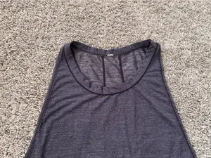 Lululemon Pace Perfect Loose Semi Cropped Athletic Tank Top Size 6 No size tag thumbnail 4