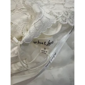 For Love & Lemons White Floral Lace Mini Dress Spaghetti Strap NWT Size Small thumbnail 7