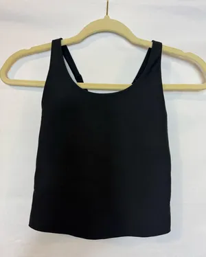 Old Navy Active Tank Go-Dry Black Top thumbnail 1