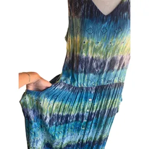 Chic BILA Rayon Tie-Dye Midi Dress for Women - Stylish & Comfy thumbnail 5