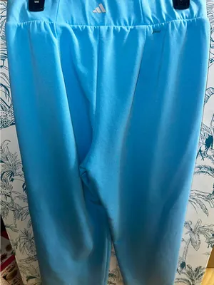 adidas Light Blue Track Pants thumbnail 2