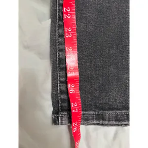 Banana Republic High Rise Wide Leg Crop Jeans Washed Black‎ Size 30 Long thumbnail 5