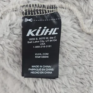 KUHL Vest Womens S Flight Stone Gray Quilted Fleece Full Zip 4443 EUC thumbnail 4