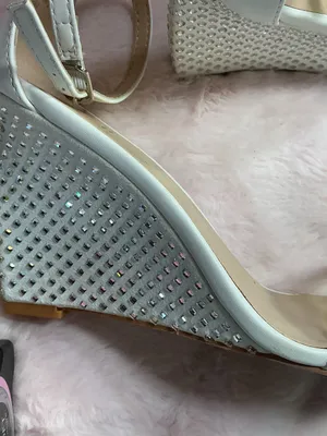 Lulu's White Ankle-Strap Square-Toe Heels b113 thumbnail 5