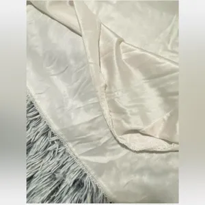 Elegant Cream Lace Slip Dress thumbnail 3
