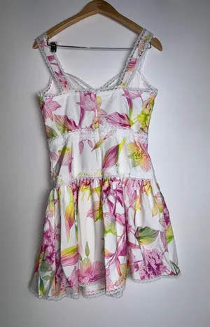 Floral Fit And Flare Dress thumbnail 10