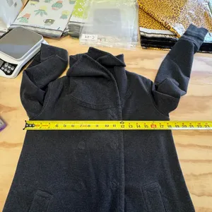 Lululemon Gratitude Wrap Heathered Inkwell Cardigan‎ Shawl Collar Size 6 thumbnail 14