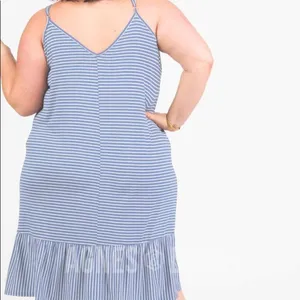 Agnes & Dora Stripe Slip Dress thumbnail 6