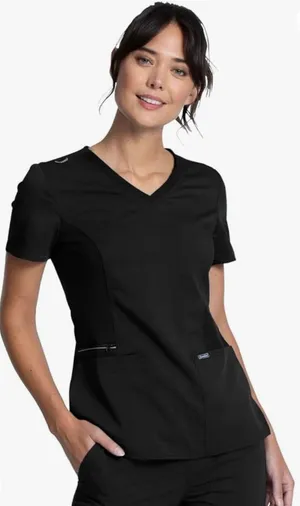 Sanibel Black Scrub Top thumbnail 1