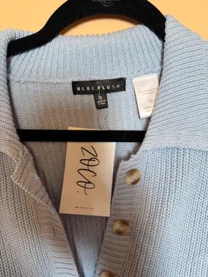 Zoco Boutique knit romper Blue thumbnail 4