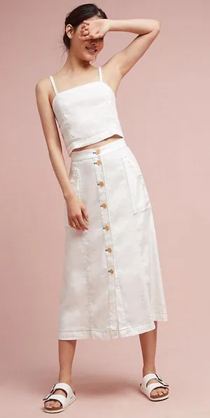 Akemi + Kin Riverine Midi Skirt thumbnail 3