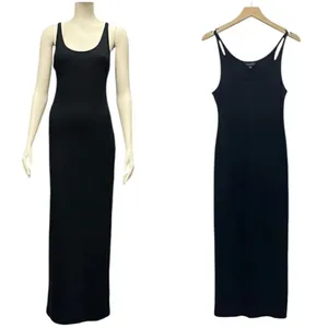 J.Crew Black Tank Maxi Dress 2X NWT thumbnail 2