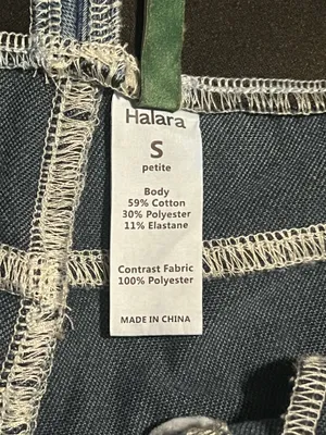Womens small Halara Flex High Waisted Pockets Baggy Wide Leg Washed Casual Jean thumbnail 10