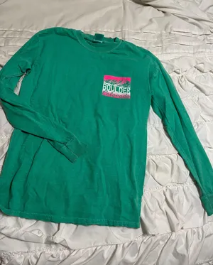Long Sleeve T Shirt Green thumbnail 1