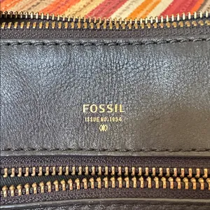 Fossil Tessa Satchel / black / tote thumbnail 8