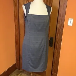 Vtg Y2K Anne Klein houndstooth business dress thumbnail 7
