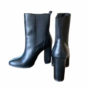 NEW French Connection Jenna Vegan Leather Heeled Boots thumbnail 5