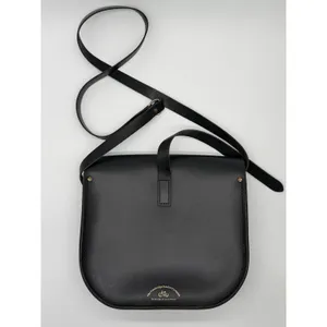 The Cambridge Satchel Company Saddle Bag Women Small Black Leather Crossbody thumbnail 2