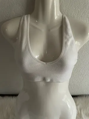 Abercrombie Crop Racerback Tank Top thumbnail 1