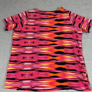Lauren Ralph Lauren T-Shirt Womens 3X Multicolor Striped Jersey‎ Active thumbnail 7
