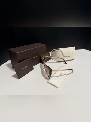 Tom Ford Reveka‎ Women's Tortoiseshell Frame Sunglasses with Gradient Lenses thumbnail 5