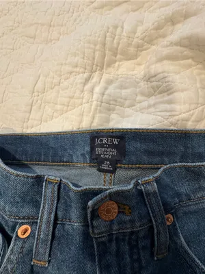 Dark Blue Women's Denim Jeans JCrew straight size 25 thumbnail 2