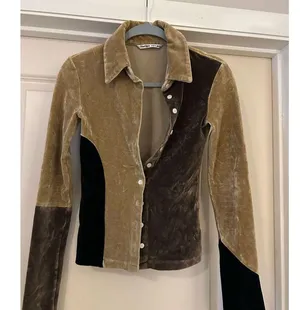Open Product Paneled Velvet Top Rent the runway Preloved 1 $170 thumbnail 3