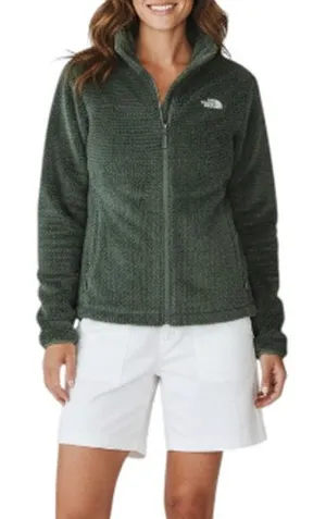 THE NORTH FACE Osito Fleece Jacket Women M Forest Green Outdoor Athletic Travel thumbnail 1