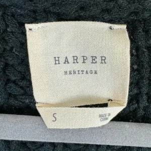 Harper Heritage Green Open Cardigan Sweater‎ Small thumbnail 3