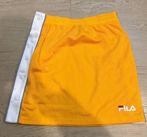 NWOT fila women’s yellow‎ snap off skirt size Xs thumbnail 1