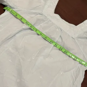 GAP Textured Mint Green Blouse thumbnail 3