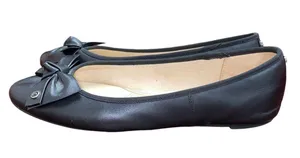 Circus by Sam Edelman Connie Leather Ballet Flat size 8 black thumbnail 7