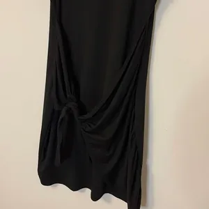 Lillusory Women's Tie Knot Dress Tank Sleeveless Midi Party Flowy Black Medium‎ thumbnail 4