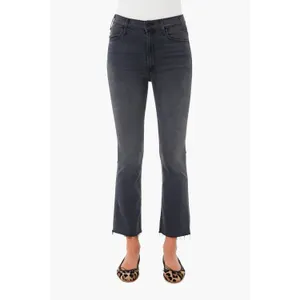 MOTHER The Hustler Ankle Fray Jeans Size 25 Lighting Up Lanterns Gray High Rise thumbnail 2