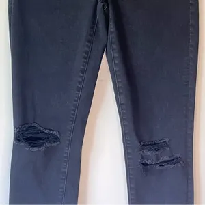 American Eagle Black Distressed NE(X)T Level Stretch Jegging Size 4 thumbnail 13