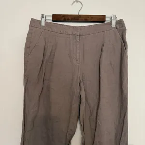 LOFT‎ 100% Linen Trouser Pants Women's Size 4 Summer Lightweight Breathable thumbnail 3