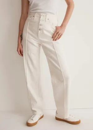 Madewell Baggy Straight Jeans Vintage Canvas Womens Size 29 thumbnail 2