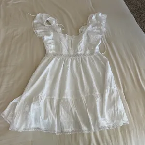 Francesca's white boho mini dress thumbnail 3