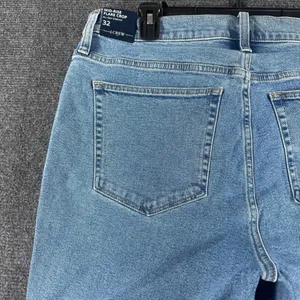 J. Crew Mid-Rise Flare Crop All Day Stretch Med Indigo Wash Sz 32 NWT Petite thumbnail 8