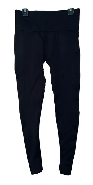 SET ACTIVE Black Seamless Leggings – Size M – NWOT thumbnail 1