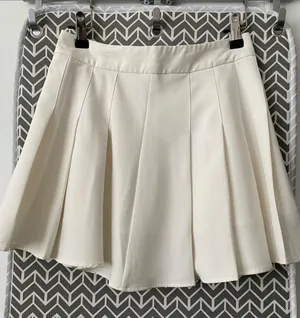 Shein White Tennis Skirt Size 4 thumbnail 1