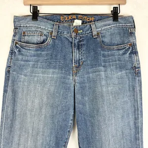Abercrombie Ezra Fitch Women's Vintage Y2K Low Rise Bootcut Jeans Size 30 USA thumbnail 3