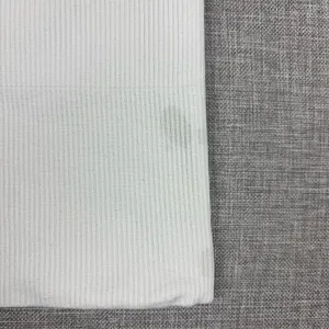Athleta Tank Top Womens Medium White V Neck Ribbed Lightweight Stretch Athletic thumbnail 2