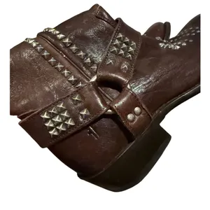 Frye Billy Tall Studded Biker Boots – Women’s Size 9 thumbnail 9