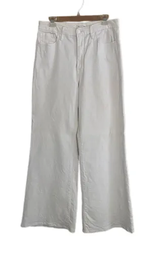 Good American White Wide-Leg Jeans Size 14/32 (fits like a size 8/10) thumbnail 1