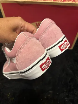 Vans old skool Pink Suede lace up low top shoes sneakers women’s 7 new thumbnail 4