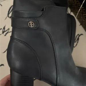 Giani Bernini Women's Trumann Memory Foam Block Heel Dress Booties #9 thumbnail 6
